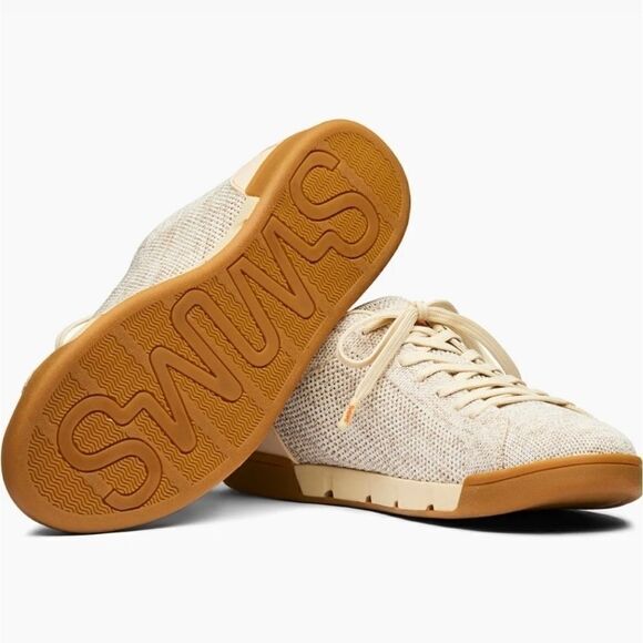 SWIMS Chino Gum Breeze Tennis Knit Waterproof Washable‎ Athletic Sneakers 9.5